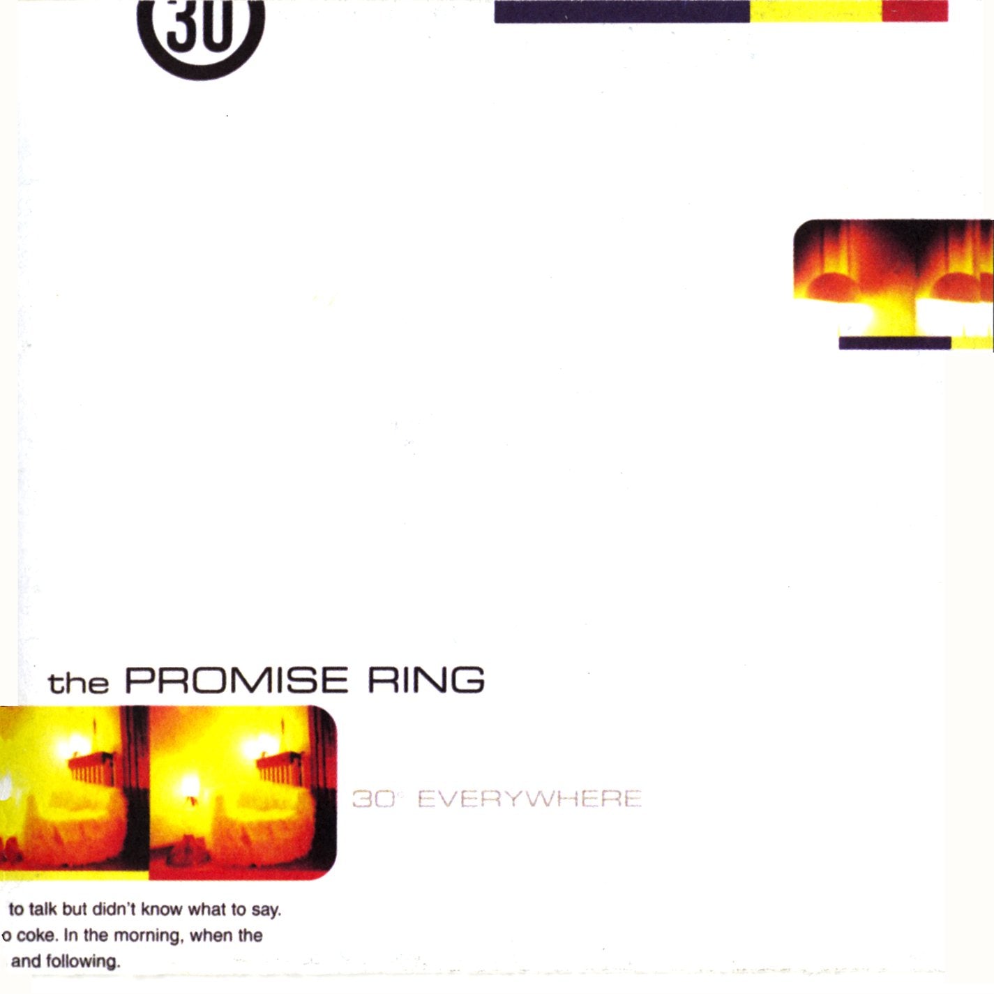The Promise Ring - 30 Degrees Everywhere - Import Vinyl LP Record