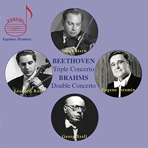 Leonard Rose - Beethoven: Triple Concerto Op.56; Brahms: Double Concerto Op.102 - Import CD