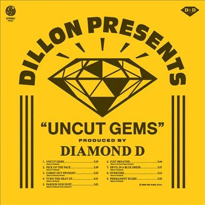 Dillon & Diamond D - Uncut Gems - Import LP Record