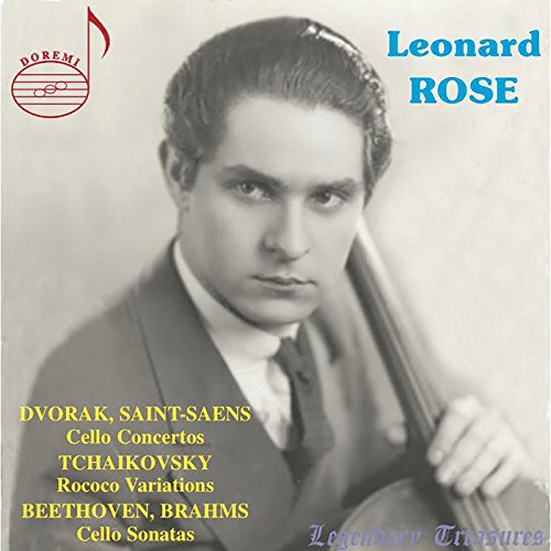 Eugene Istomin - Leonard Rose plays Dvorak, Tchaikovsky, Beethoven & Saint-Saens - Import 2 CD