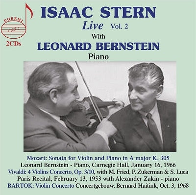 Isaac Stern, Leonard Bernstein - Isaac Stern Live 2 - Import 2 CD