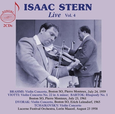 Isaac Stern - Isaac Stern Live 4 - Import 2 CD
