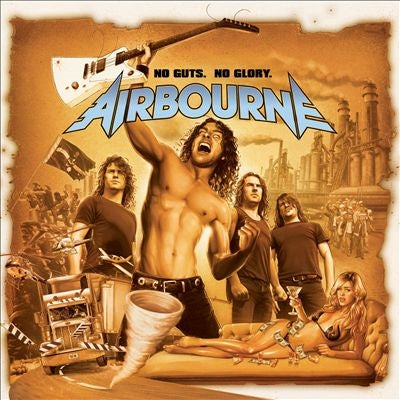 Airbourne - No Guts. No Glory. - Import Vinyl LP Record