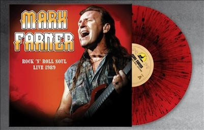 Mark Farner - Rock 'N Roll Soul: Live, August 20, 1989 - Import Red & Black Splatter Vinyl LP Record