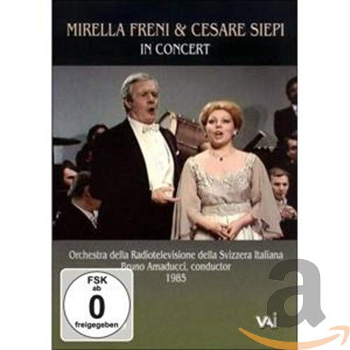 Mirella Freni - Mirella Freni & Cesare Siepi in Concert 1985 - Import DVD
