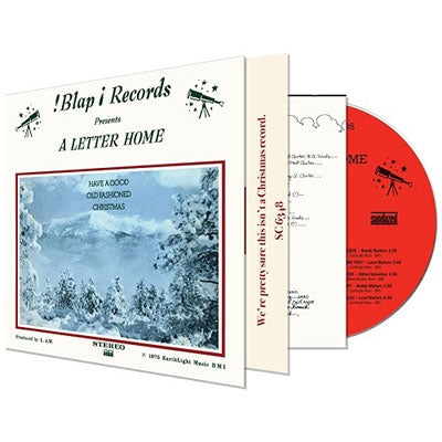 A Letter Home - Have a Good Old Fashioned Christmas - Import  CD  Limited Edition