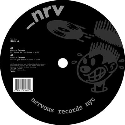 Alexis Cabrera - Nrv002 - Import 12inch Record Limited Edition