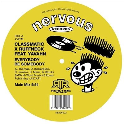 Classmatic 、 Ruffneck - Everybody Wants To Be Somebody - Import Vinyl 12inch Record