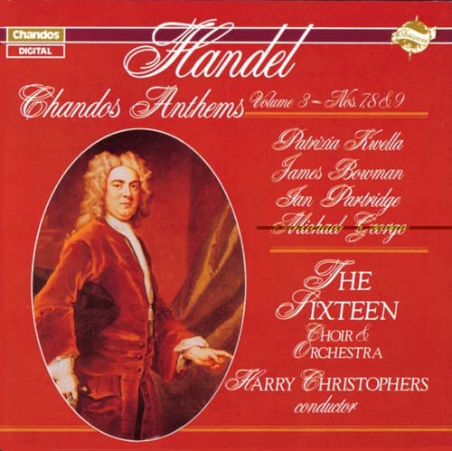 Handel (1685-1759) - Chandos Anthem.7-9: Christophers / Sixteen.o - Import CD