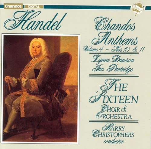BACH,J.S. - Handel: Chandos Anthems Vol 4 / Christophers, The Sixteen - Import CD
