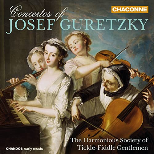The Harmonious Society of Tickle-Fiddle Gentlemen - Concertos of Josef Guretzky - Import CD