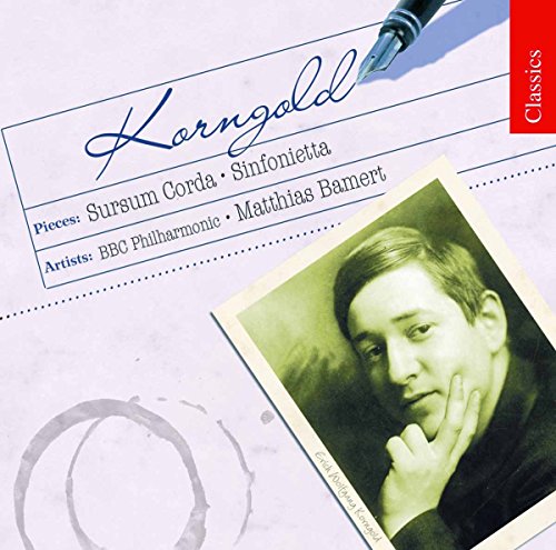E.W. Korngold - E.W.Korngold: Sursum Corda Op.13, Sinfonietta Op.5 - Import CD