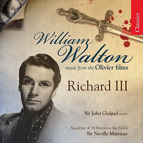 WALTON,WILLIAM - W.Walton:Richard III -Fanfare & Marche de "Macbeth"/Major Barbara:Neville Marriner(cond)/ASMF - Import CD