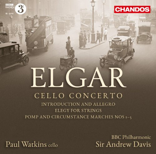 Elgar (1857-1934) - Cello Concerto, Pomp & Circumstance Marches, etc : P.Watkins(Vc)A.Davis / BBC Philharmonic - Import CD