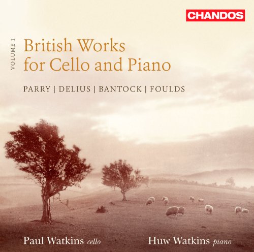 DELIUS,FREDERICK - British Works for Cello & Piano 1 - Import CD
