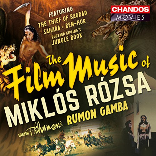 Rozsa, Miklos (1907-1995) - Film Music : Gamba / BBC Philharmonic - Import CD