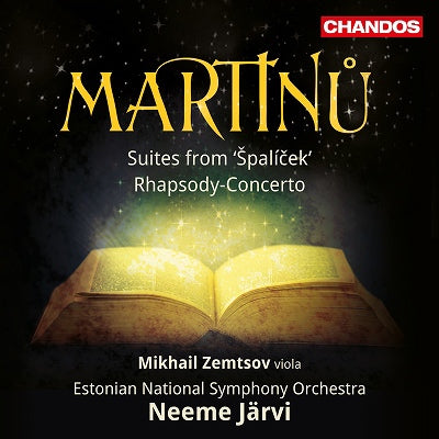 Neeme Järvi, Estonian National Symphony Orchestra, Mikhail Zemtsov - Neeme Jarvi Conducts Martinu - Import CD