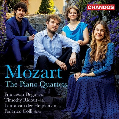 Francesca Dego(Vn)Timothy Ridout(Va)Laura van der Heijden(Vc)Federico Colli(P) - Mozart: Complete Piano Quartets - Import CD