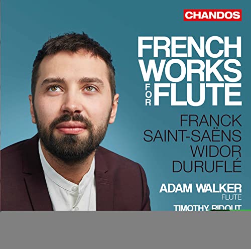 Adam Walker - French Works for Flute - Import CD