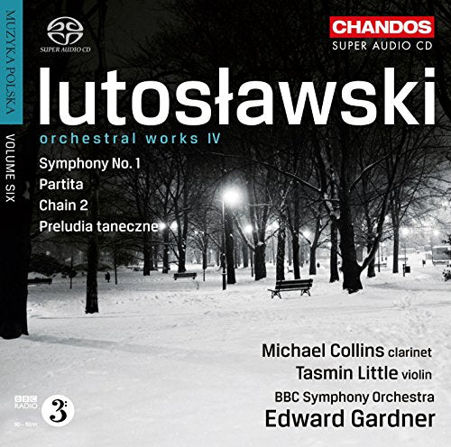 Lutoslawski (1913-1994) - Symphony No.1, Partita, Chain 2, etc : Gardner / BBC Symphony Orchestra, M.Collins(Cl)T.Little(Vn)(Hybrid) - Import SACD Hybrid