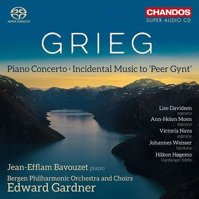 Jean-Efflam Bavouzet, Edward Gardner, Bergen Philharmonic Orchestra - Piano Concerto - Import SACD Hybrid