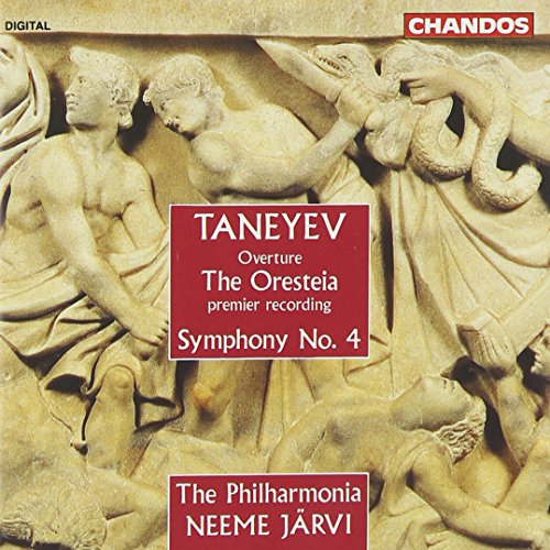 Taneyev (1856-1915) - Sym.4: Jarvi / Po - Import CD