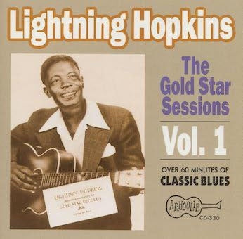 Lightnin' Hopkins - The Gold Star Sessions, Vol. 1 - Import CD