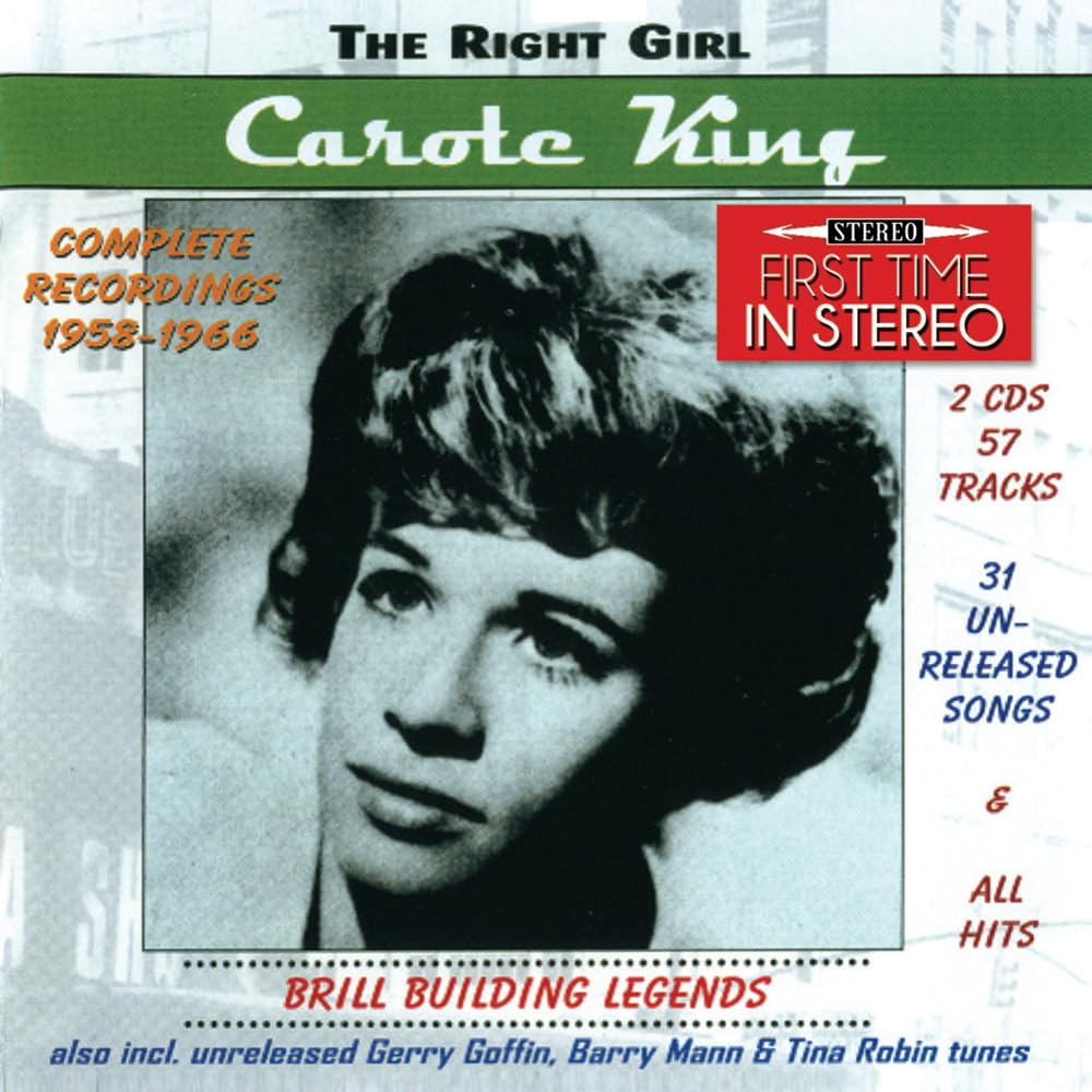 Carole King - Right Girl: Brill Building Legends - Import CD