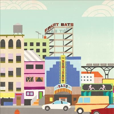 Fruit Bats - Ruminant Band - Import Pink Vinyl LP Record