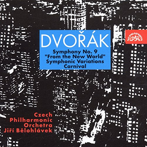 Dvorak, Antonin(1841-1904) - Symphony No.9, Carnival Overture, Symphonic Variations : Jiri Belohlavek / Czech Philharmonic - Import CD