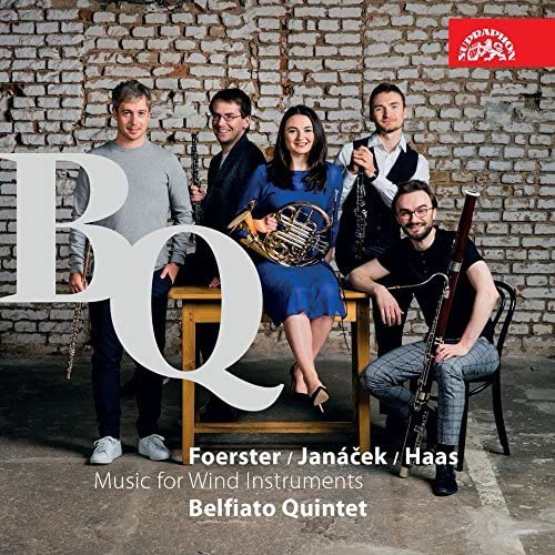 BELFIATO QUINTET: OTO REIPRICH; JAN SOUCEK; JIRI JAVUREK; ONDREJ SINDELAR; KATERINA JAVURKOVA - J.B.Foerster, Janacek, Pavel Haas: Music for Wind Instruments - Import CD
