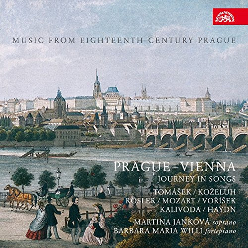 JANKOVA,MARTINA; BARBARA MARIA WILLI - Music from 18th Century Prague - Prague-Vienna - Journey in Songs - Import CD