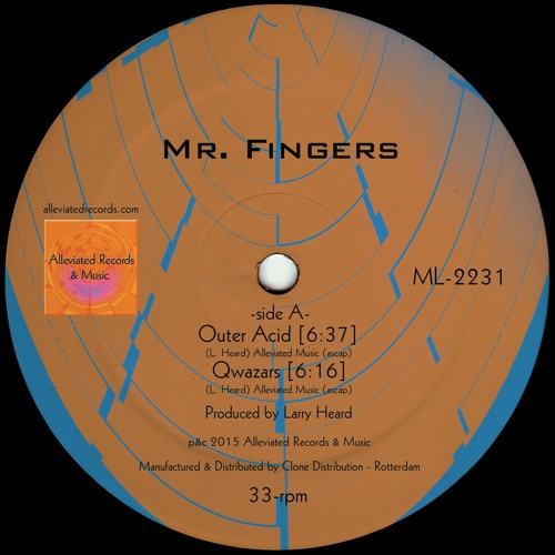 Mr.Fingers - Mr. Fingers 2016 - Import Vinyl 12 inch Record