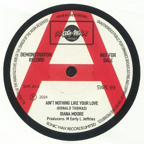 Diana Moore - Ain'T Nothing Like Your Love - Import 7 inch Single Record