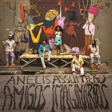 Anelis Assumpcao - Anelis Assumpcao E Os Amigos Imaginarios - Import White Vinyl LP Record