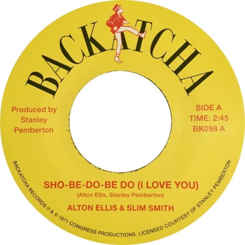 Alton Ellis & Slim Smith - Sho-Be-Do-Be-Do - Import 7 inch Single Record
