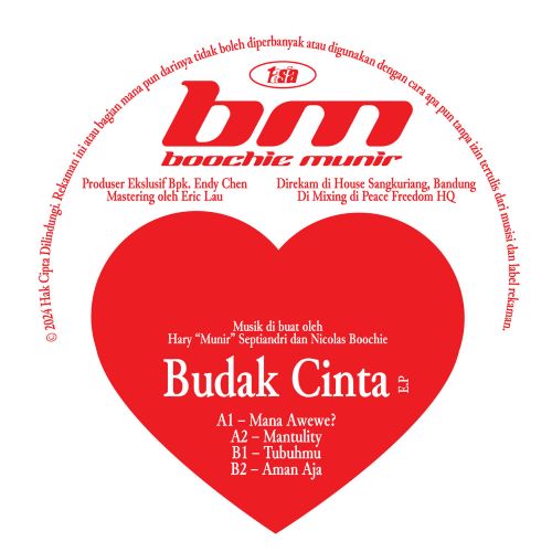 Munir & Boochie - Budak Cinta Ep - Import Vinyl 12 inch Record