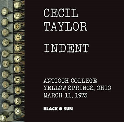 Cecil Taylor - Indent - Import CD