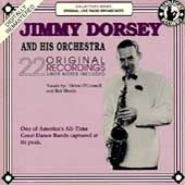Jimmy Dorsey & His Orchestra - 22 Original Recordings - Import CD