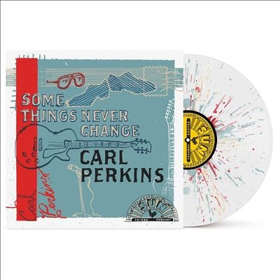 Carl Perkins - Some Things Never Change - Import Blue Suede Splatter Vinyl LP Record