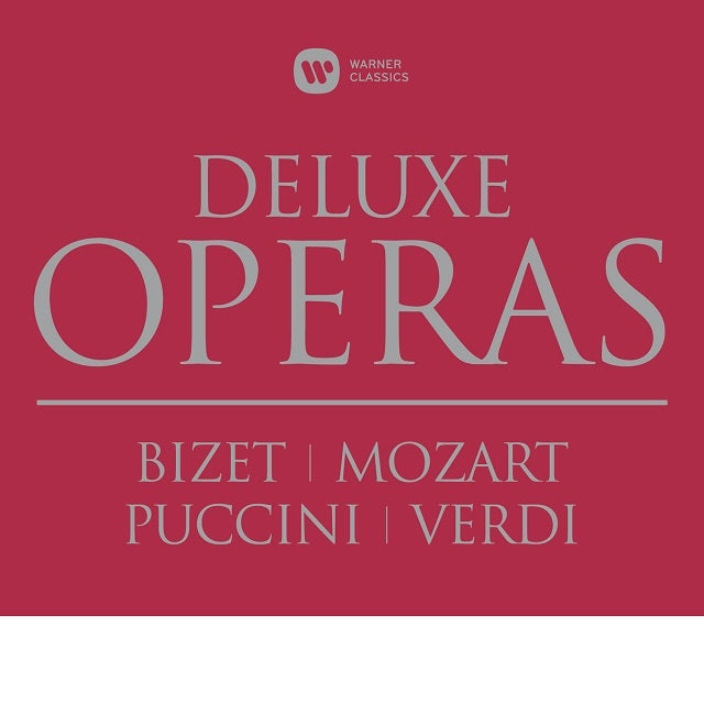 Various Artists - Opera Deluxe Box: Carmen, Die Zauberflote, Don Giovanni, Tosca - Import 12 CD Box set Limited Edition