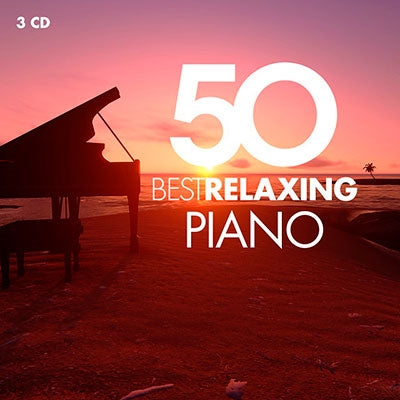 Various Artists - 50 Best Relaxing Piano (Various Artists) - Import 3 CD