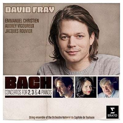David Fray (piano), Jacques Rouvier, Emmanuel Christien, Audrey Vigoureux - J.S. Bach: Doremi Fasol Latido - Deluxe Edition with - Import CD