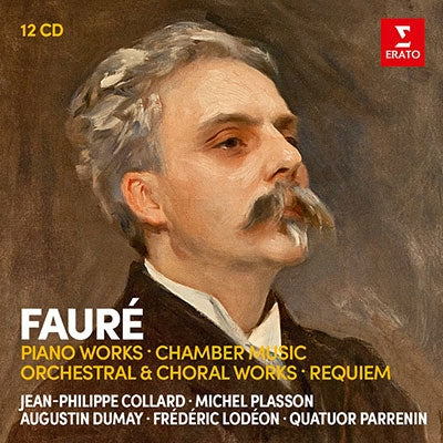 Jean-Philippe Collard - Faure: Piano Works & Chamber Music - Import 12 CD Box set