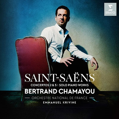 Bertrand Chamayou - Saint-Sans: Piano Concertos Nos. 2 & 5, Pieces For Solo Piano - Import CD