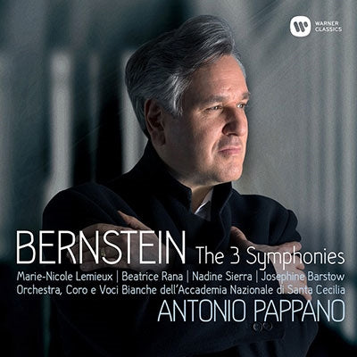 Antonio Pappano - Bernstein: Symphonies Nos. 1 - 3 Prelude Fugue & Riffs - Import 2 CD