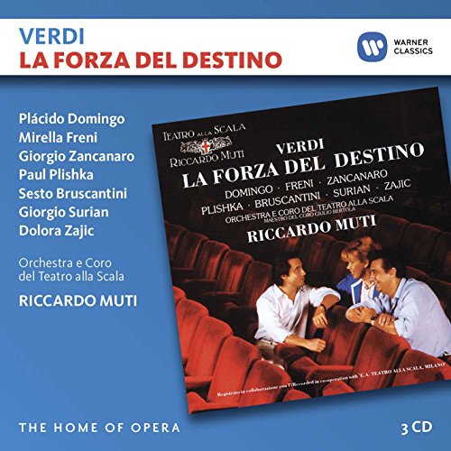 Verdi (1813-1901) - La Forza del Destino : Riccardo Muti / Teatro alla Scala, Domingo, Freni, Zancanaro, etc (1986 Stereo)(3CD) - Import 3 CD