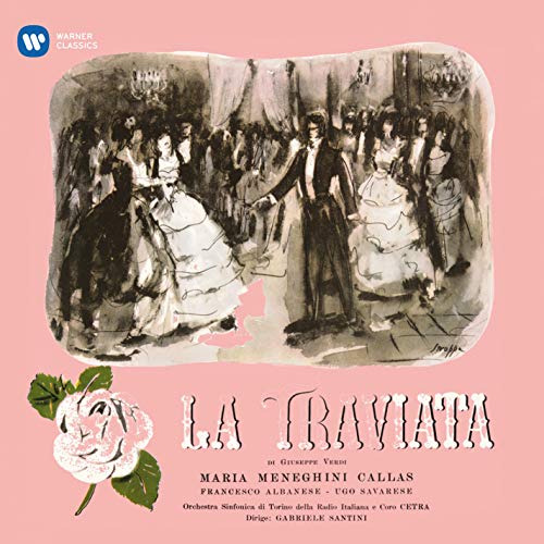 Verdi (1813-1901) - La Traviata: Santini / Turin Rai So Callas Albanese Savarese - Import 3 LP Record