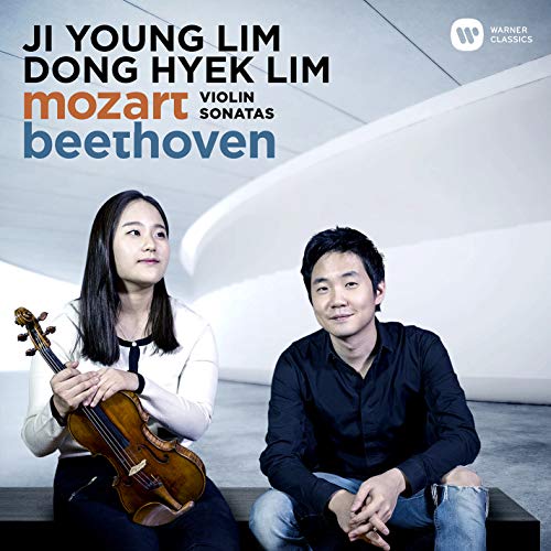 Mozart (1756-1791) - Mozart Violin Sonatas Nos.25, 28, 34, Beethoven Violin Sonata No.1 : Ji-Young Lim(Vn)Dong-Hyek Lim(P) - Import CD