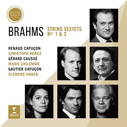 Brahms (1833-1897) - String Sextets Nos.1, 2 : Renaud Capucon Christoph Koncz(Vn)Gerard Causse Marie Chilemme(Va)Gautier Capucon Clemens Hagen(Vc) - Import CD